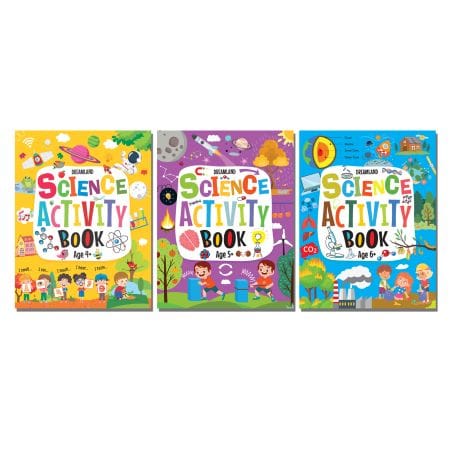 Science Activity Books Pack- A Set of 3 Books - Activity Book for children
