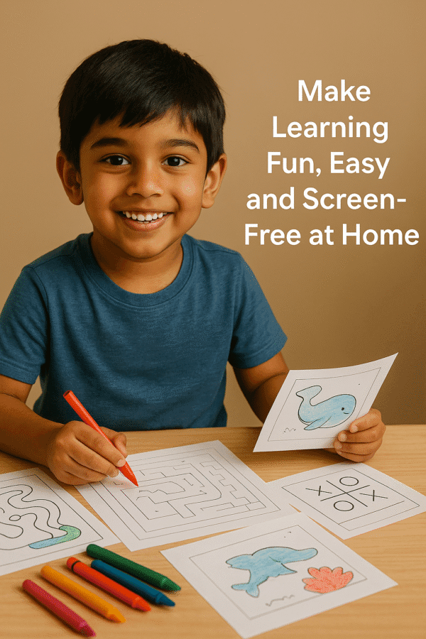 5000+ Printable Learning Sheets for Kids for ages between 2 to 7