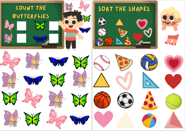 6000+ Printable Learning Sheets for Kids for ages between 2 to 7 - Image 11