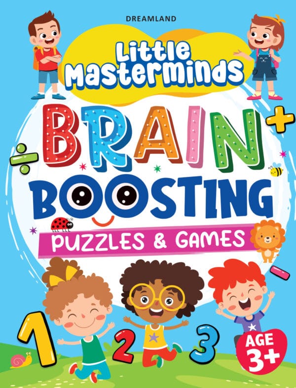 Little Masterminds: Brain Boosting Puzzles & Games Activity Book