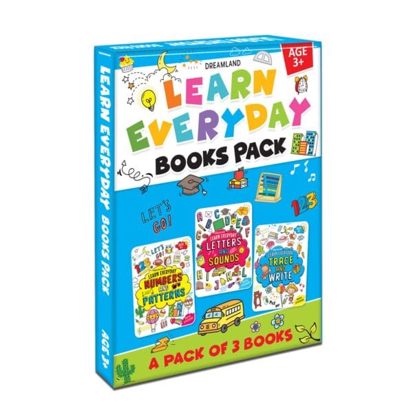 Learn Everyday 3 Books Pack for Children Age 3+ - Image 12