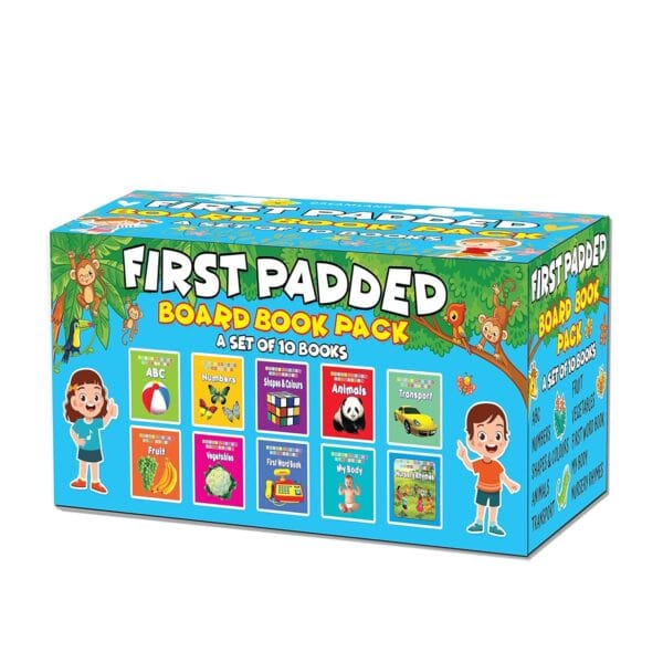First Padded Board Book - Gift Pack (10 Titles)