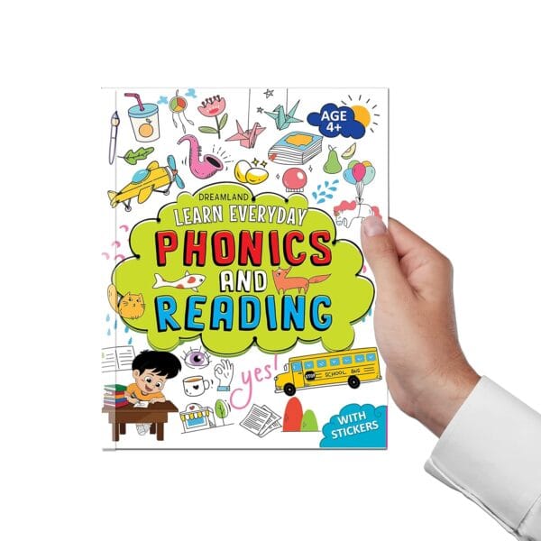 Learn Everyday Books Pack Age 4+ - A Set of 3 Books - Phonics and Reading, Early Maths, Learn to Write - Image 4
