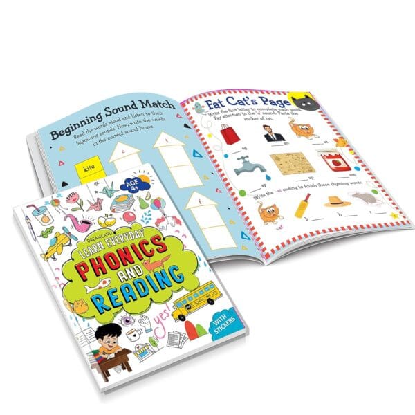 Learn Everyday Books Pack Age 4+ - A Set of 3 Books - Phonics and Reading, Early Maths, Learn to Write - Image 12