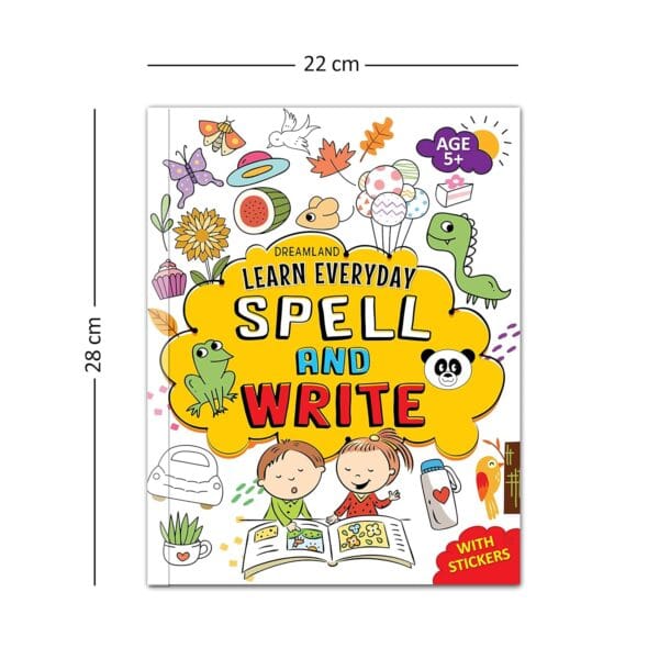 Learn Everyday Books Pack Age 5+ - A Set of 3 Books - Reading Skills, Spell and Write, Basic Maths - Image 3