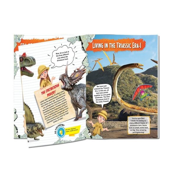 Encyclopedia Books Pack - A Set of 8 Books |Dinosaur World | Space & Universe | Animal Kingdom | Ocean World | Human Body | Science and Technology | Planet Earth | World History - Image 2