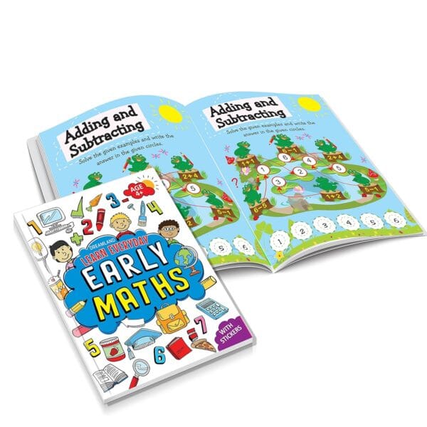 Learn Everyday Books Pack Age 4+ - A Set of 3 Books - Phonics and Reading, Early Maths, Learn to Write - Image 9