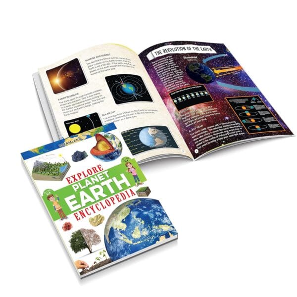 Encyclopedia Books Pack - A Set of 8 Books |Dinosaur World | Space & Universe | Animal Kingdom | Ocean World | Human Body | Science and Technology | Planet Earth | World History - Image 7