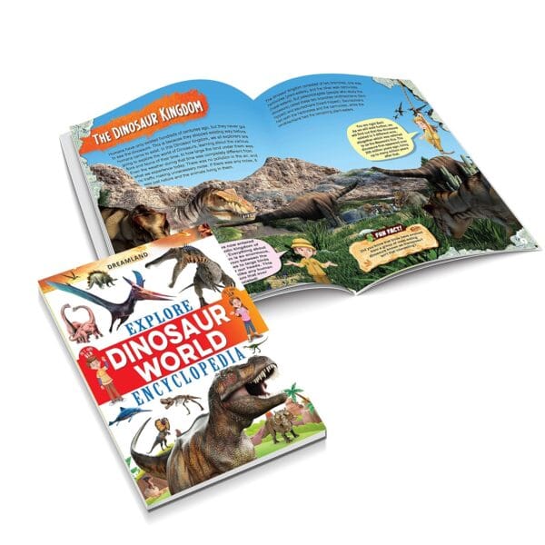 Encyclopedia Books Pack - A Set of 8 Books |Dinosaur World | Space & Universe | Animal Kingdom | Ocean World | Human Body | Science and Technology | Planet Earth | World History - Image 10