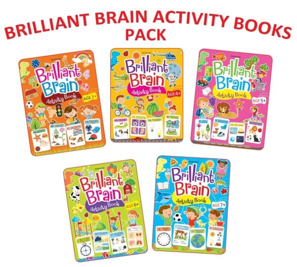 Brilliant Brain Activity Books - 5 Titles