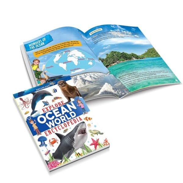 Encyclopedia Books Pack - A Set of 8 Books |Dinosaur World | Space & Universe | Animal Kingdom | Ocean World | Human Body | Science and Technology | Planet Earth | World History - Image 5