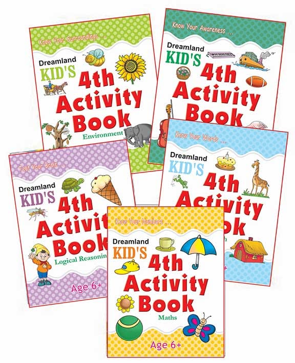 Kid’s 4th Activity – 5 Books Pack – Age 6+